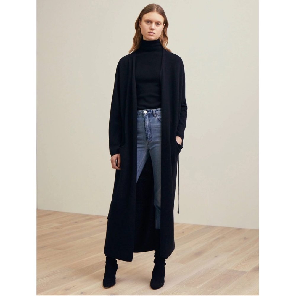 Toteme Merino Wool long cardigan fits xs-m
